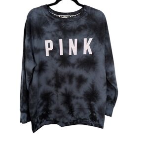 Victoria's Secret PINK Black and White Logo Fleece